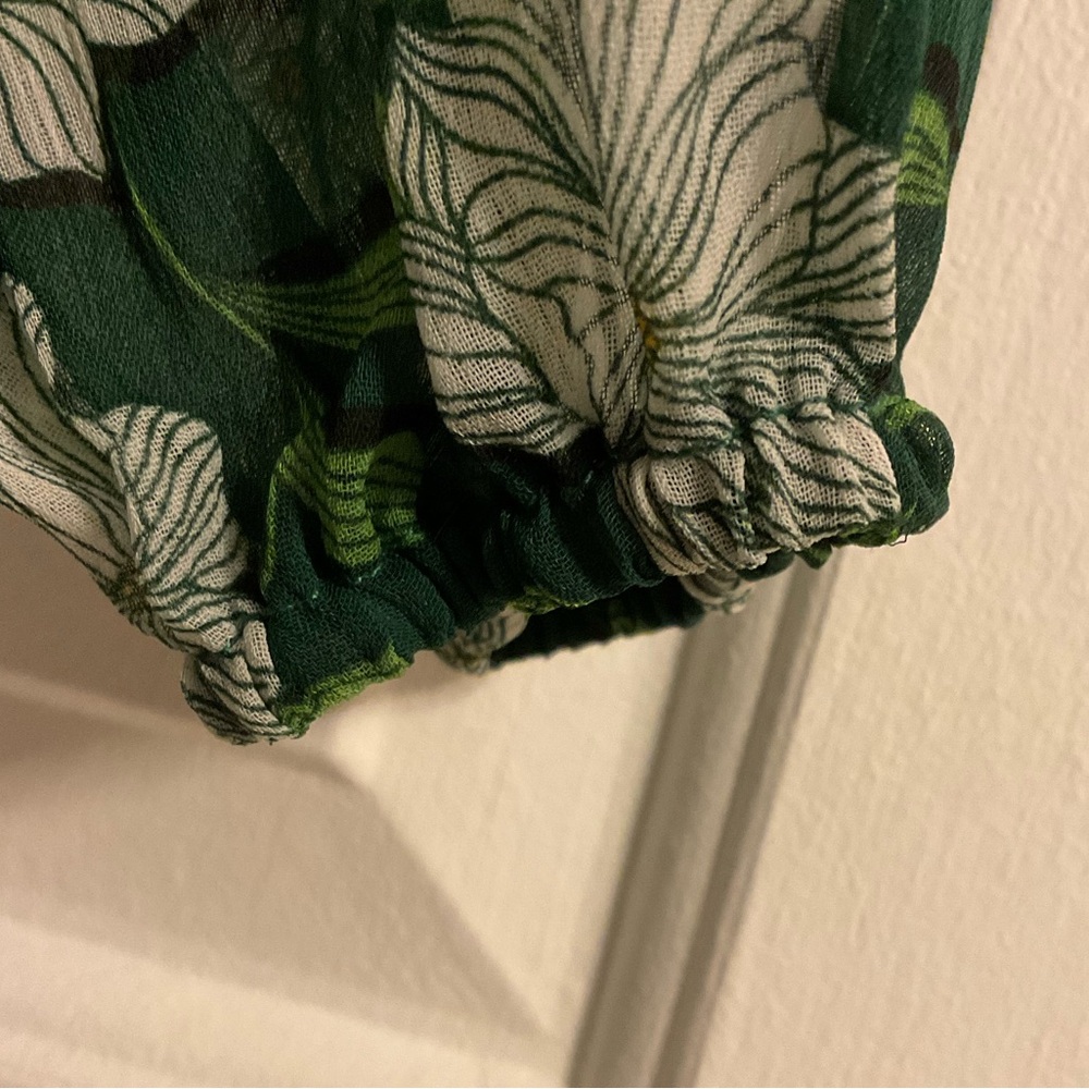 Draper James Smocked Woven Top/Blouse - Picture 8 of 12